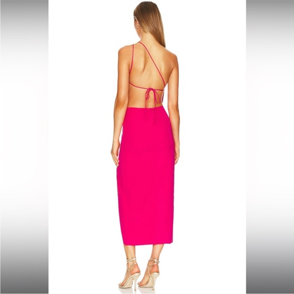 Luna Cut Out Midi Dress in Pink Punch
Bardot - Picture 3 of 4